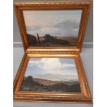 2 Modern Oils - Cheviot Hills By Robert Ritchie