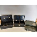 5 Assorted Cash Tins & First Aid Box