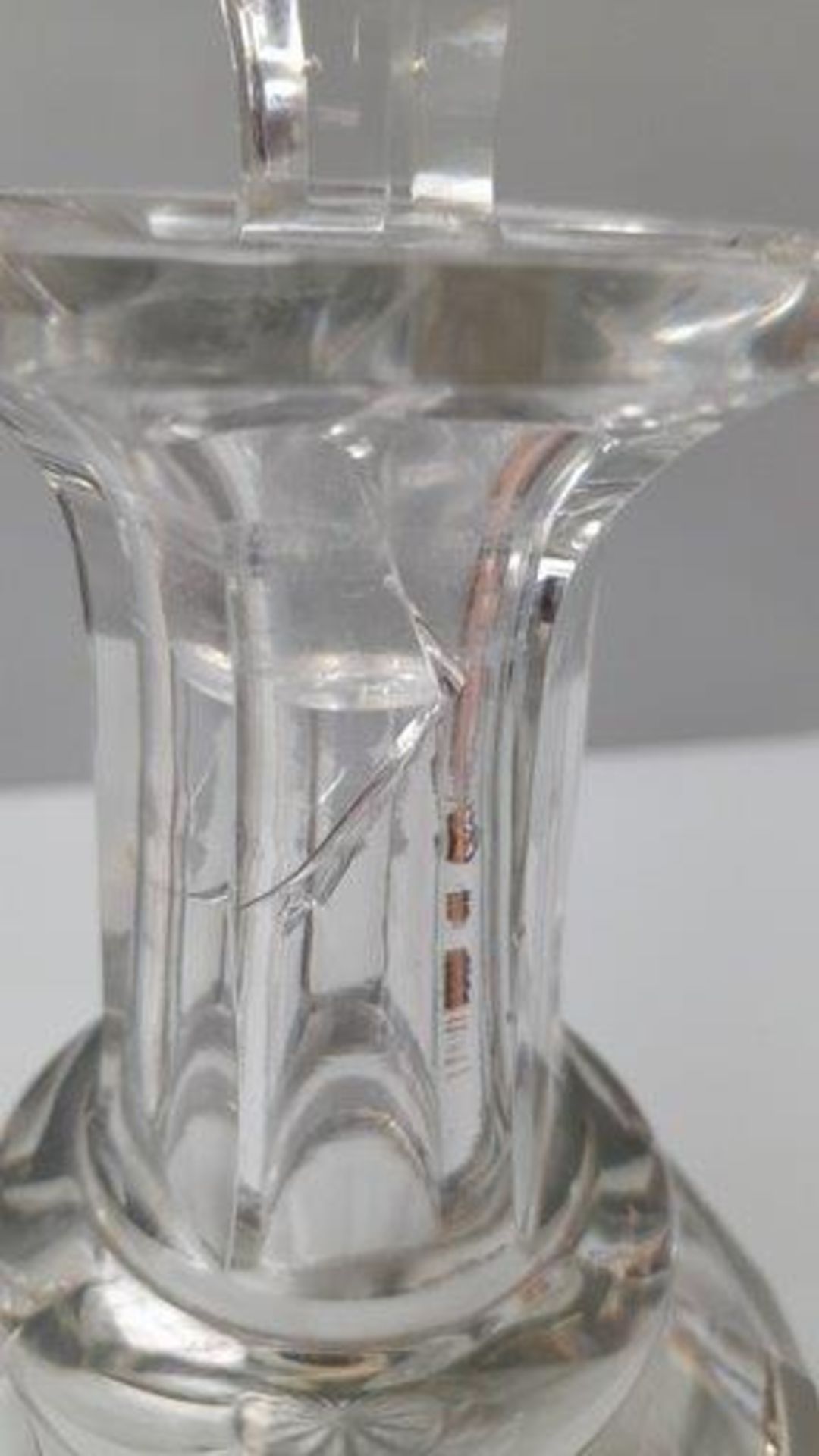 4 Cut Glass Decanters (A/F) - Image 2 of 2