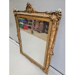 Gilt Wall Mirror H89cm x W70cm