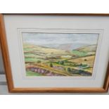 Watercolour Country Scene By W R Bateman 1999 & 1 Other, Chivers' Jellies Poster In Frame & 2 Others