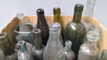 Box Of Old Bottles