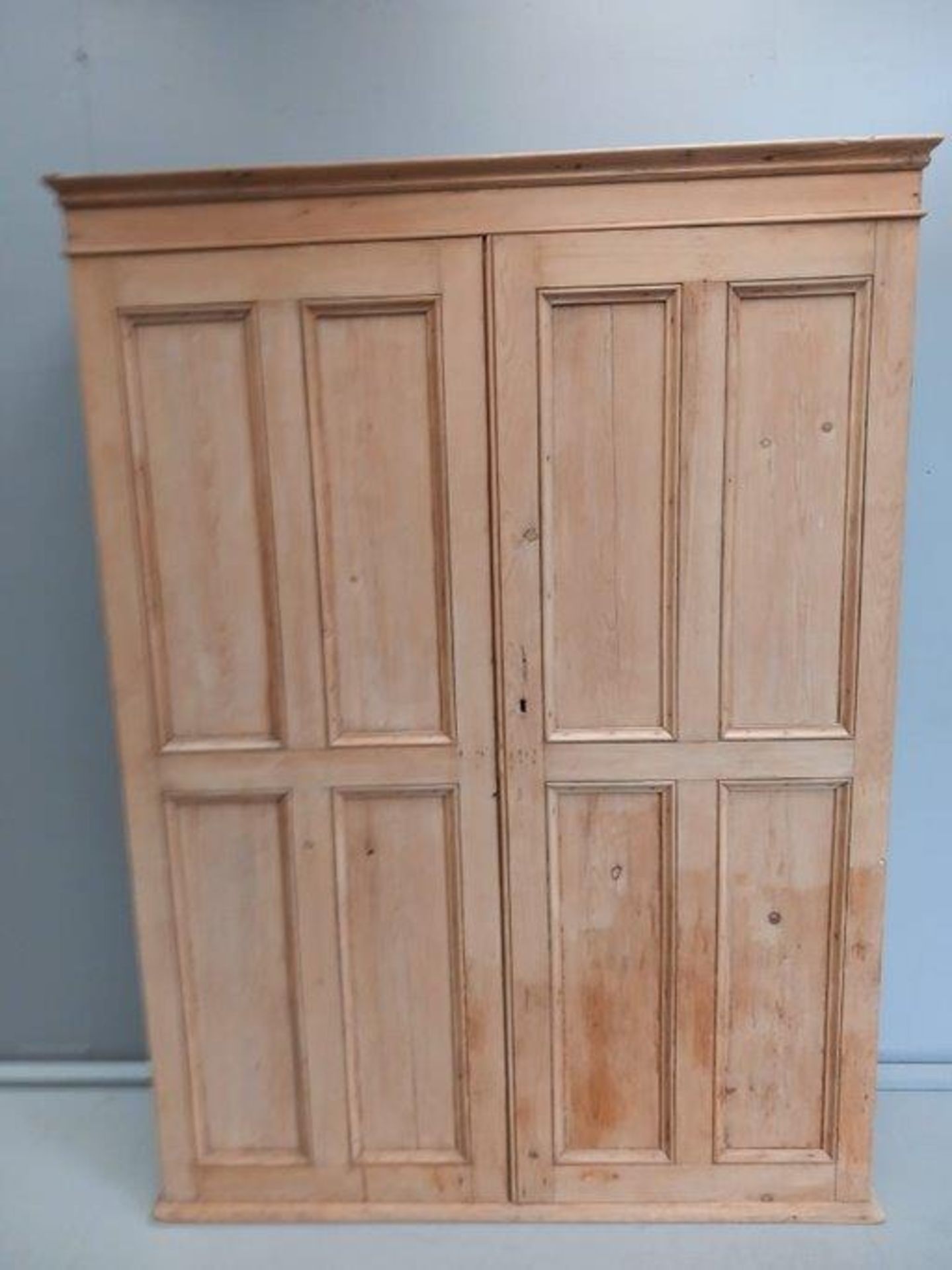 Pine Kitchen Cupboard H172cm x W125cmn x D37cm - Image 2 of 4