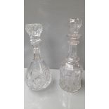 2 Cut Glass Decanters