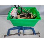 G Clamps, Garden Shears, Mitre Saw Etc