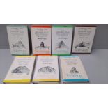 7 Volumes - A Pictorial Guide To The Lakeland Fells (Signed) - Books One To Seven