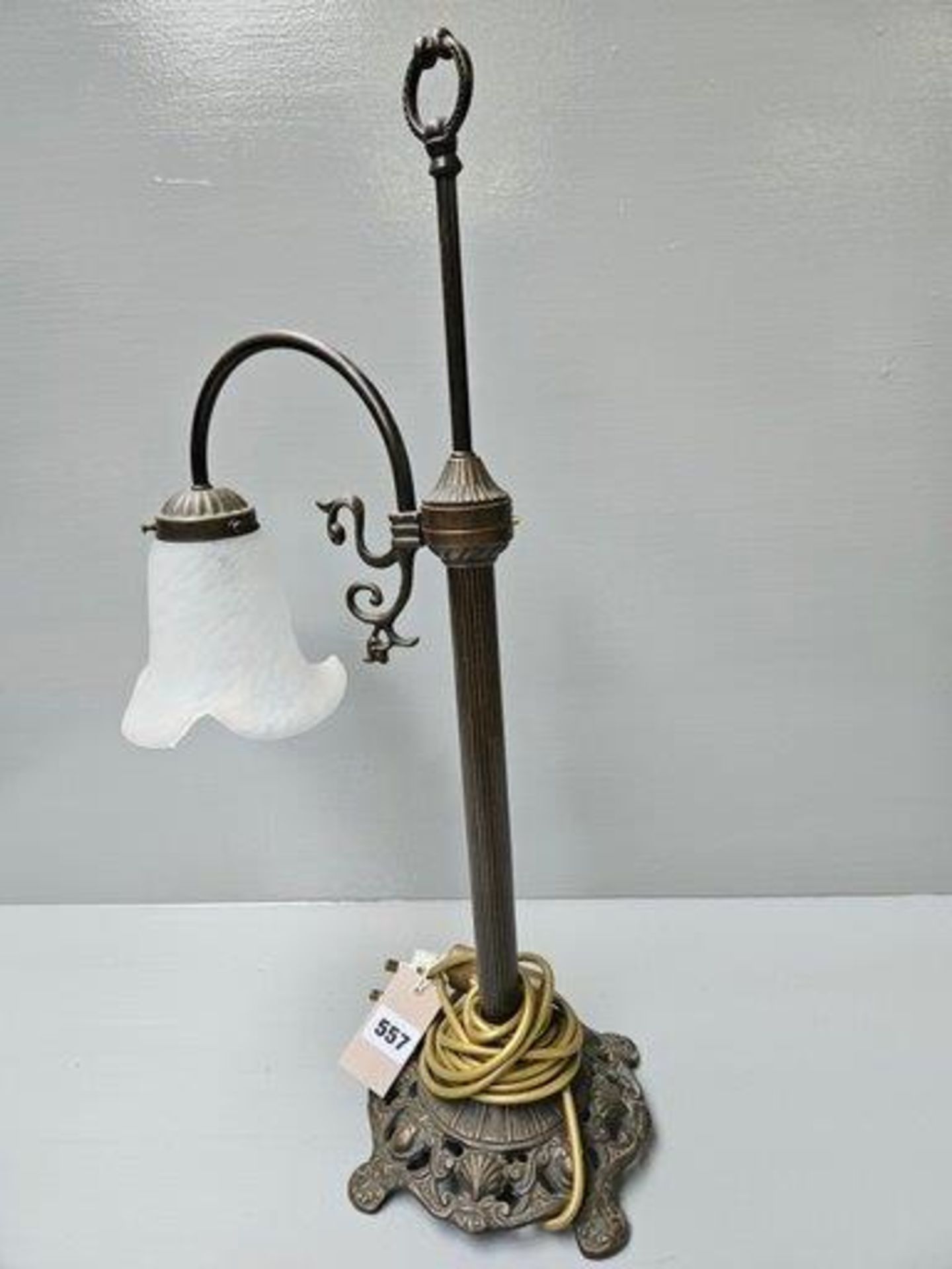 Art Nouveau Style Table Lamp H59cm - Image 2 of 2