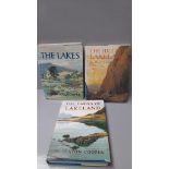 3 Volumes - W Heaton Cooper - The Lakes, The Hills Of Lakeland With Plates & Maps, The Tarns Of Lake