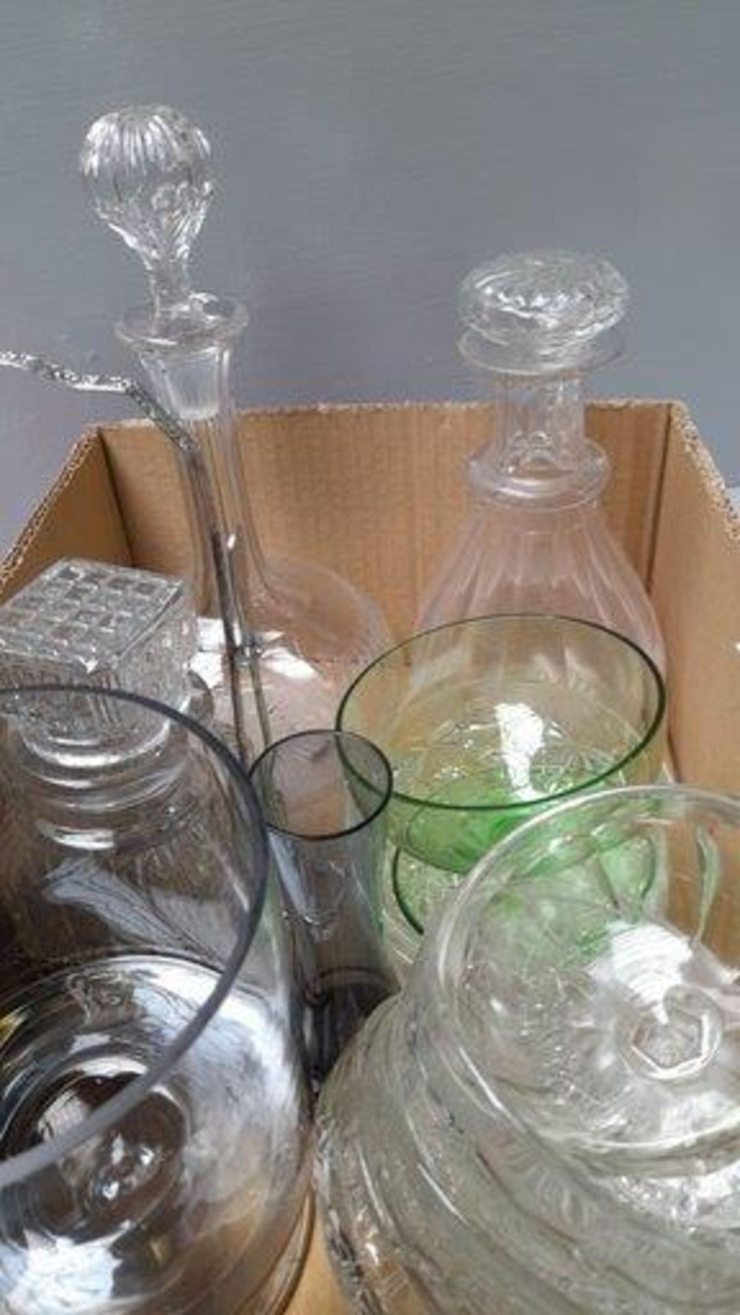 Box Including Decanters, Dessert Dishes Etc - Image 2 of 2