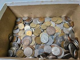 Box Of Old Coins