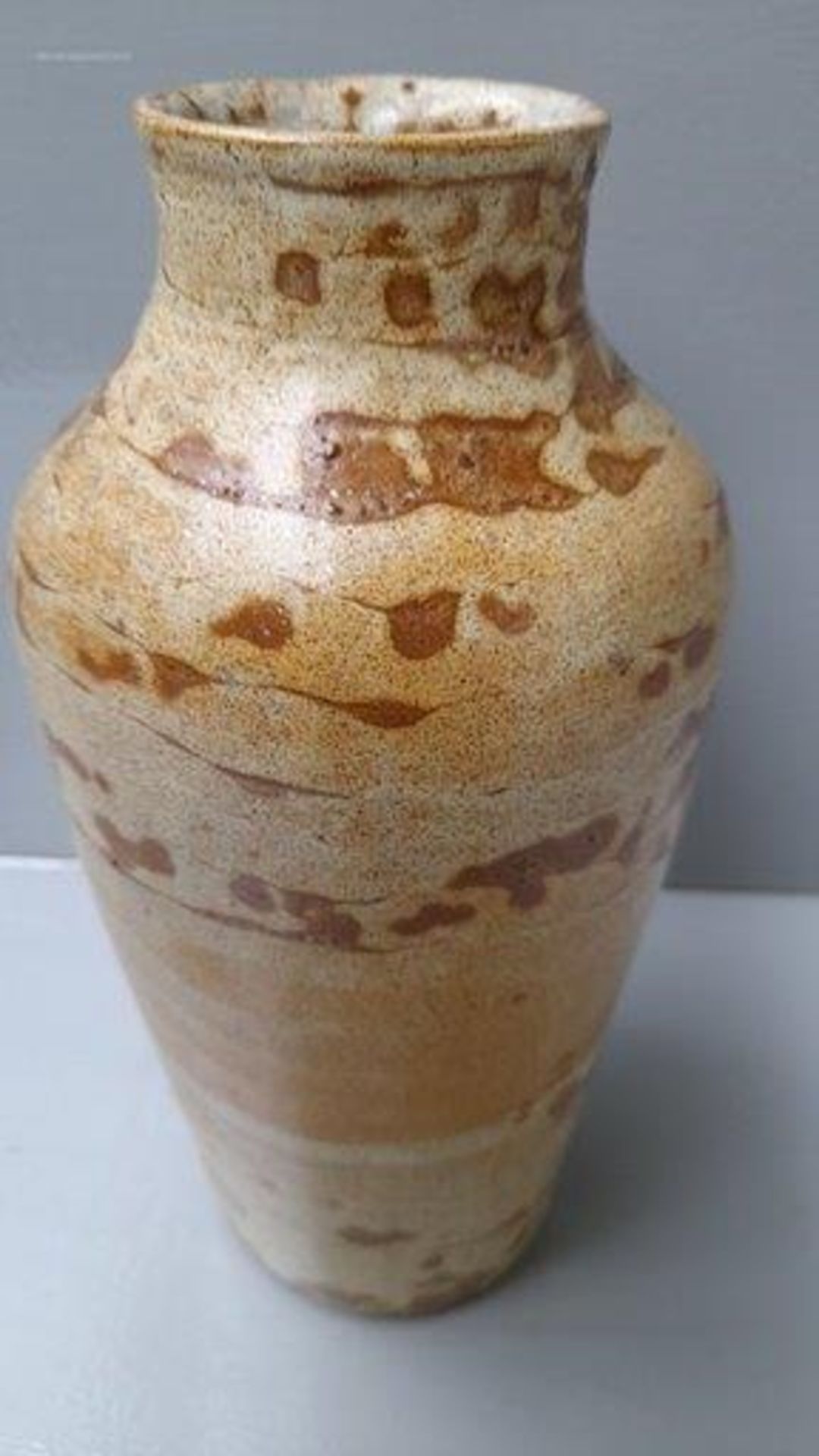 Stone ware Pottery Vase H25cm