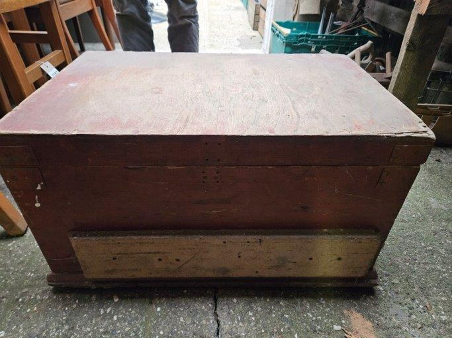 Mahogany Joiners Toolbox Etc - Image 2 of 2