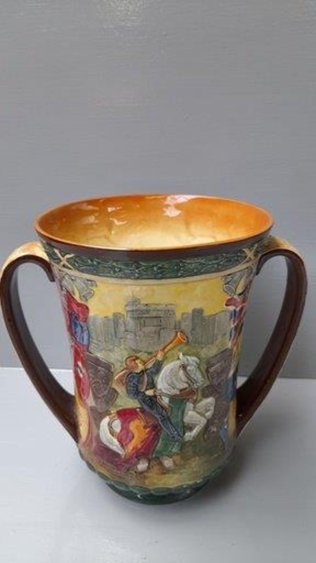 Royal Doulton 'The Loving Cup' January 1936 December To Celebrate The Reign Of His Gracious Majesty 