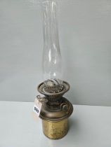 Victorian Brass Oil Vessel Lamp - Hinks Lever No 2 (H45cm)