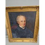 Gilt Framed Oil On Canvas Portrait Of Charles David Faber 1847 Painted By A C Richardson 1926 H74cmn