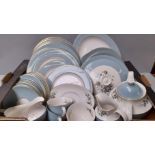 48 Pc Royal Doulton Rose Elegans Dinner & Teaware