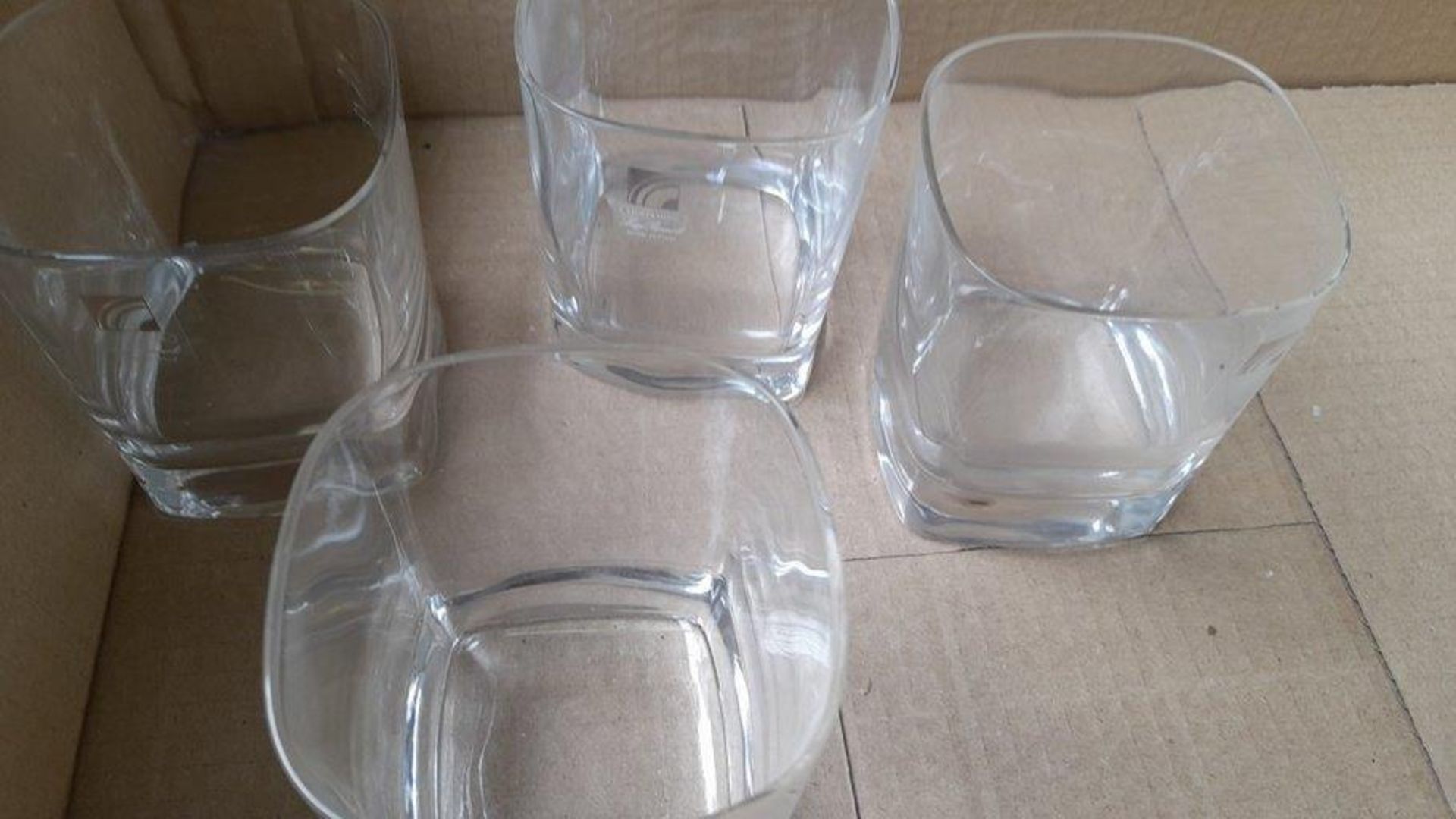 6 Green Stemmed Wine Glasses, Brandy Glasses, Whisky Tumblers Etc - Image 2 of 3