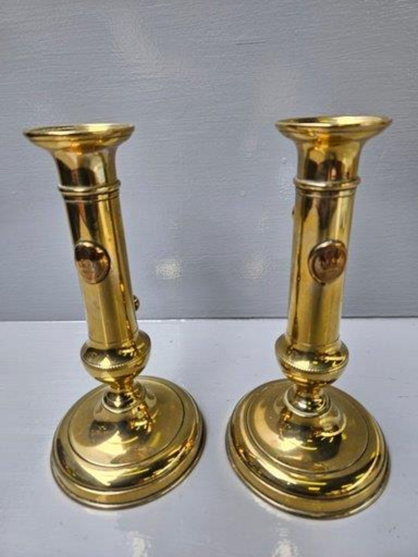 2 Brass Candlesticks