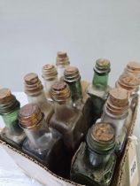 Box Of 12 Old Bottles