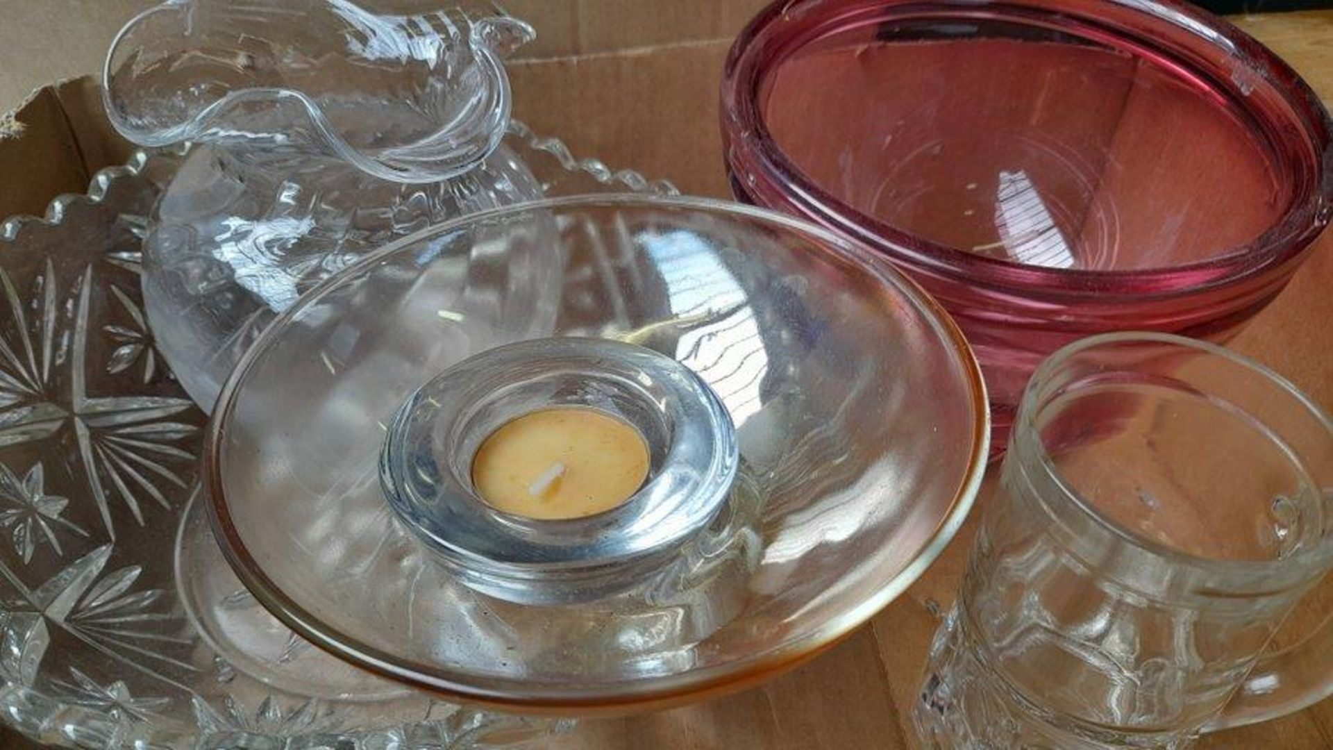 Cut Glass Cake Plates, Fruit Bowls Etc - Image 2 of 2