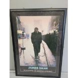 James Dean - Painted By 'Helnwein' Boulevard Of Broken Dreams Advertising Poster H139cm x W100cm