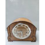 Oak Mantel Clock