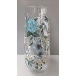 Large Hand Painted Vase H33cm