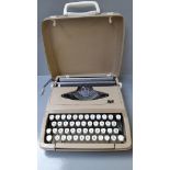 Empire Corona De Luxe Typewriter In Case