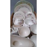 Royal Doulton Fairfield & Wedgwood Hathaway Rose Part Tea Sets