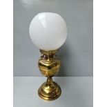 Brass Oil Vessel Lamp