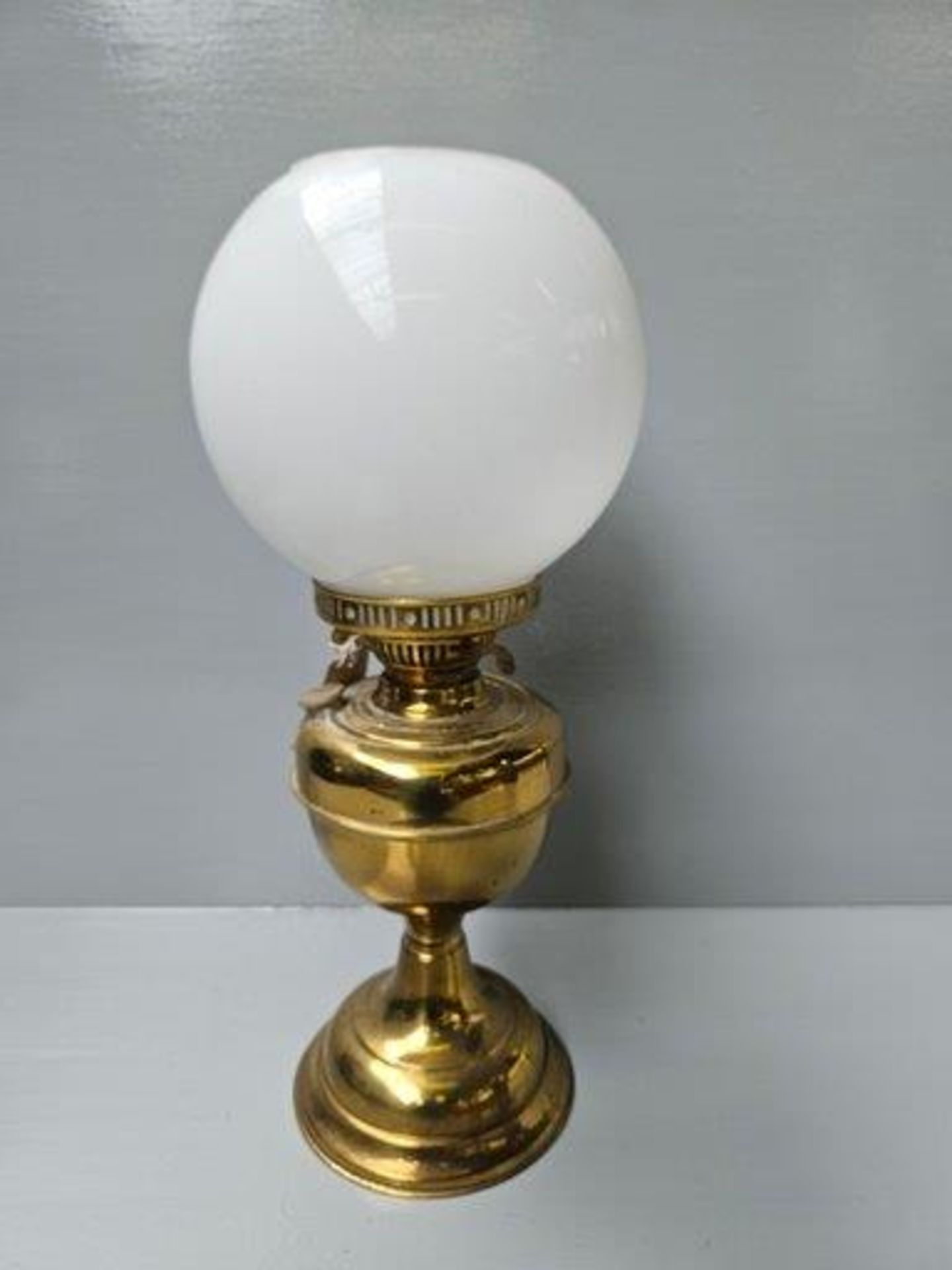 Brass Oil Vessel Lamp