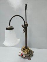 Art Nouveau Style Table Lamp H59cm