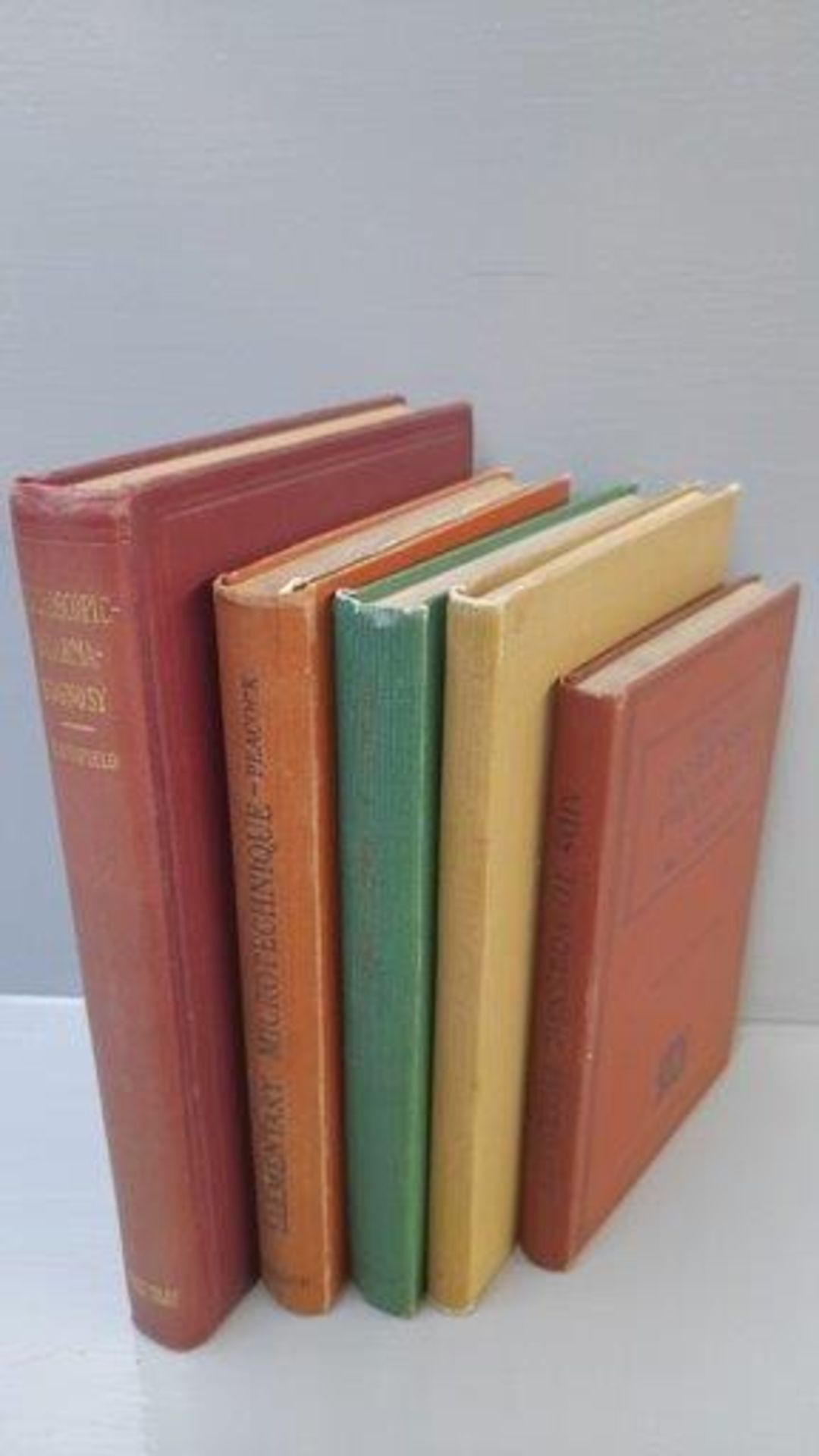 5 Volumes - Mary E Bolton - Aids To Forensic Pharmacy 1949 (Fourth Edition), Trevor Illtyd Williams 