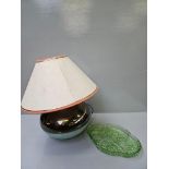 Table Lamp & Dressing Table Dish