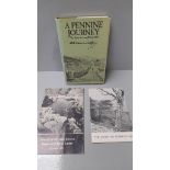 1 Volume - A Wainwright - A Pennine Journey - A Story Of A Long Walk In 1938 (1986) Signed, 1 Volume