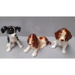 3 Sylvac Dogs