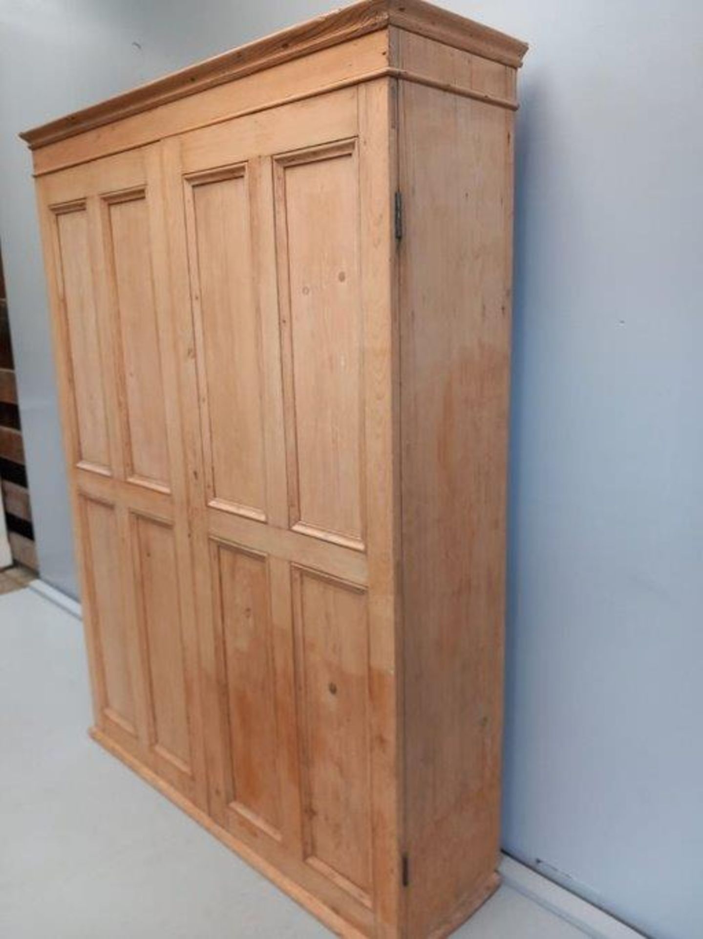 Pine Kitchen Cupboard H172cm x W125cmn x D37cm - Image 4 of 4