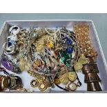 Box Of Costume Jewellery