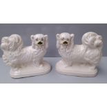 A Pair Of Staffordshire Dogs