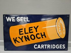 'We Sell Eley Kynoch Cartridge Sign' W46cm H27cm & 1 Other