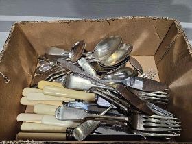 Box Of Assorted Cutlery