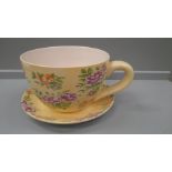 Large Cup & Saucer Planter & Large Tureen