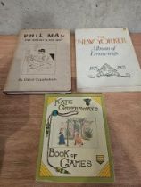 Box Of Books - Phil May The Artist & His Wit By David Cuppleditch, The New Yorker Album Of Drawings