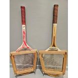 2 Tennis Rackets & Protectors