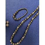 Assorted Necklaces, Beads, Earrings Etc