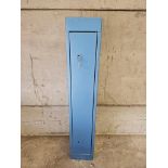 Steel Gun Cabinet & 2 Keys H138cm