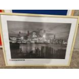 Black & White Print - Manhattan Skyline, 2 Display Boards & Large Photograph Frame