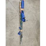 Bundle Fishing Rods & Small Tent