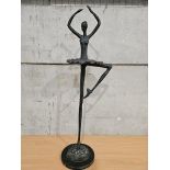 Large 'Ballerina' Iron Figure H115cm