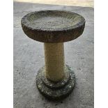 Small Ware Bird Bath H43cm